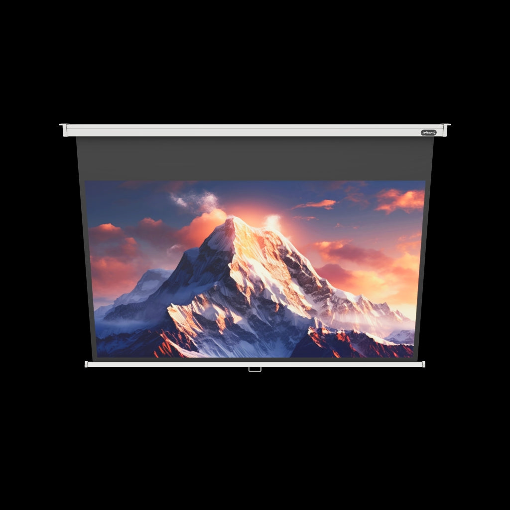3d/AR Model of the celexon Projector Screen Manual Professional 200x113 cm 