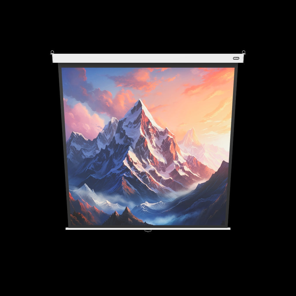 3d/AR Model of the celexon Projector Screen Manual Professional Plus 160x160 cm 