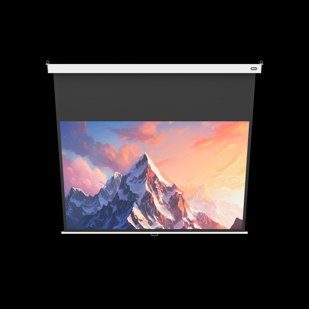 3d/AR Model of the celexon Projector Screen Manual Professional Plus 180x112 cm 