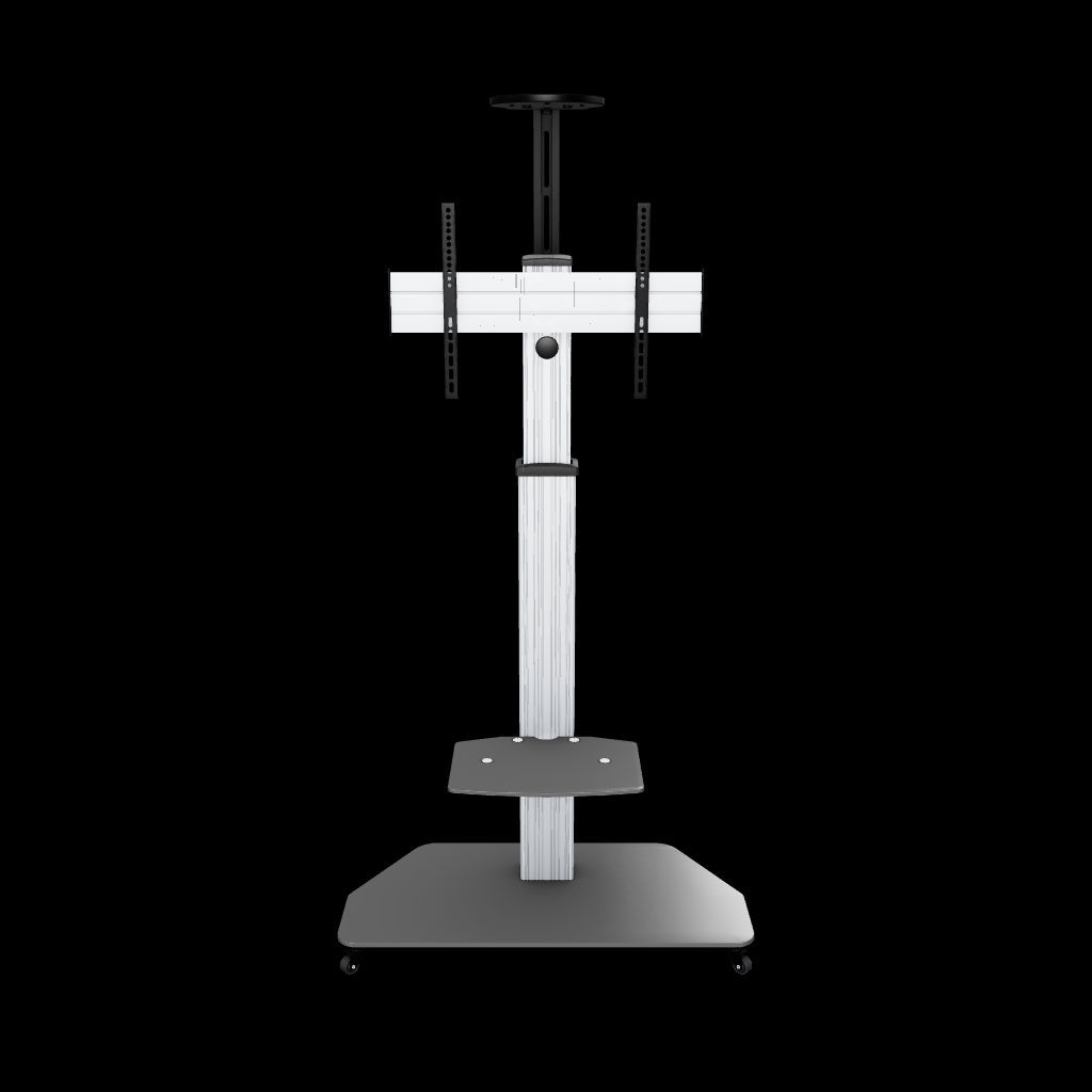 3d/AR Model of the celexon Professional height adjustable display trolley Adjust-3270MP
