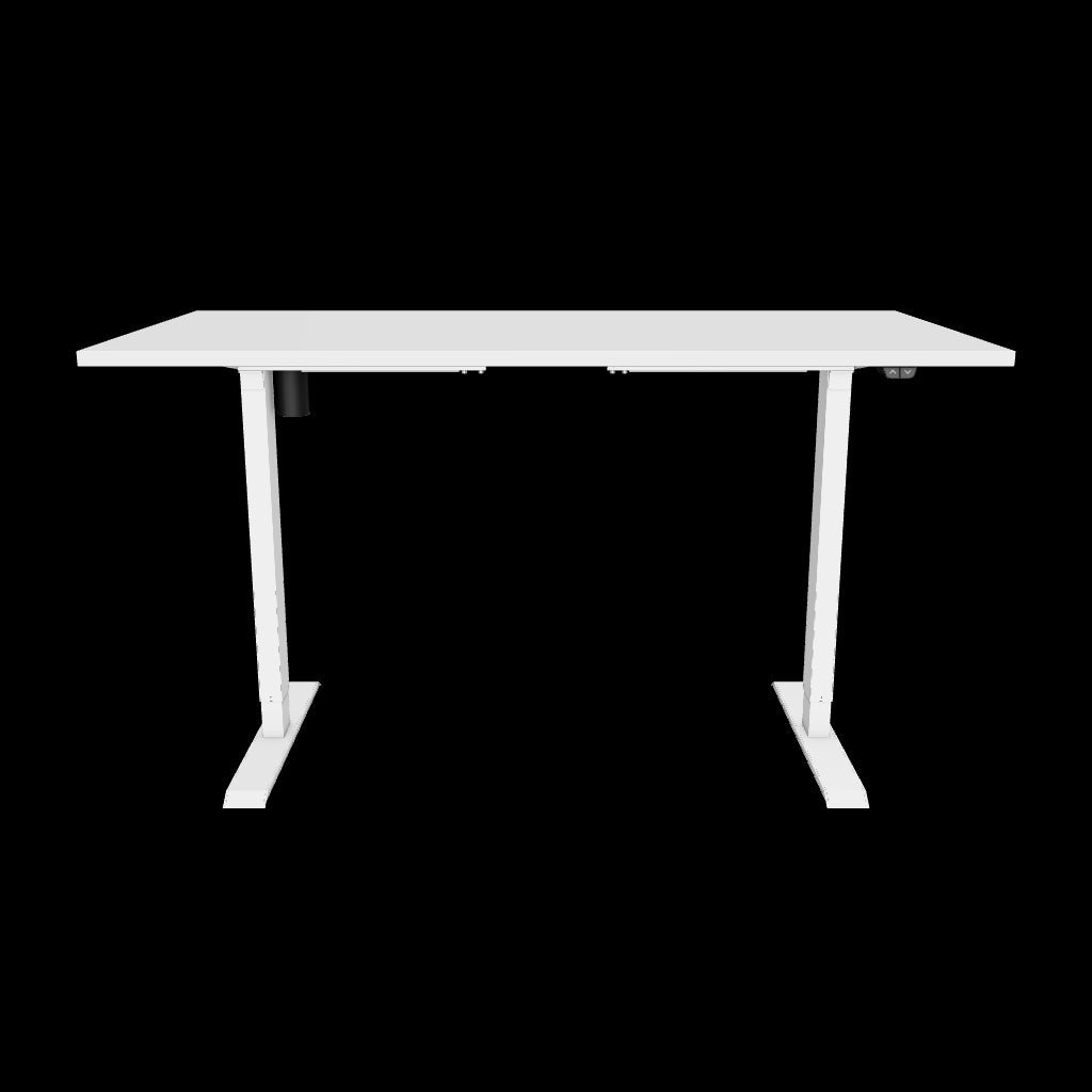 3d/AR Model of the celexon electric height adjustable desk Economy eAdjust-71121 - white, incl. tabletop 150 x 75 cm