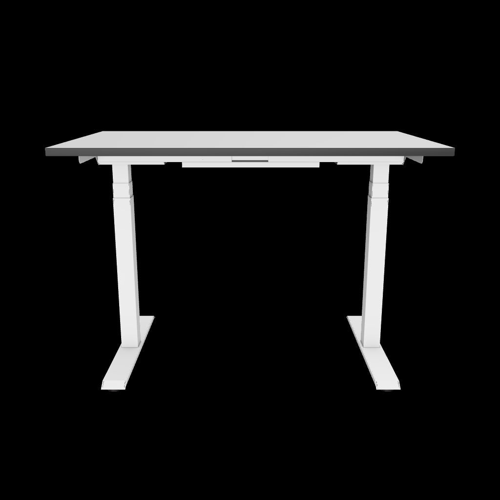 3d/AR Model of the celexon electric height adjustable desk Professional eAdjust-58123 - white, incl. HPL tabletop 125 x 75 cm
