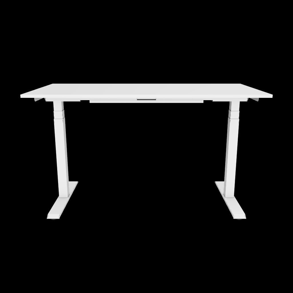 3d/AR Model of the celexon electric height adjustable desk Professional eAdjust-58123 - white, incl. tabletop 150 x 75 cm