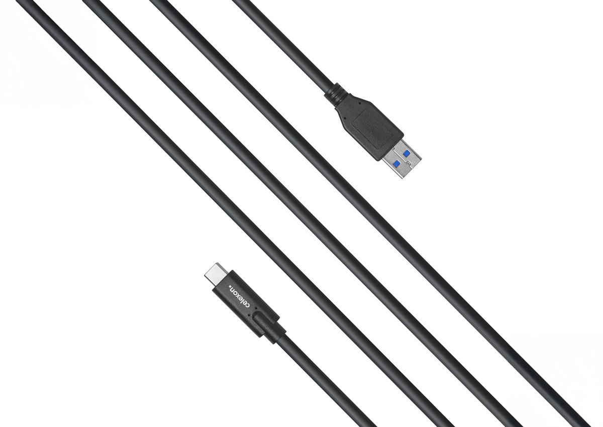 celexon USB-C auf USB-A Kabel - USB 3.2 Gen 2x1